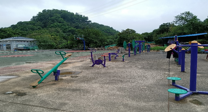 广州市黄埔区广汕路长平东风社硅PU球场项目