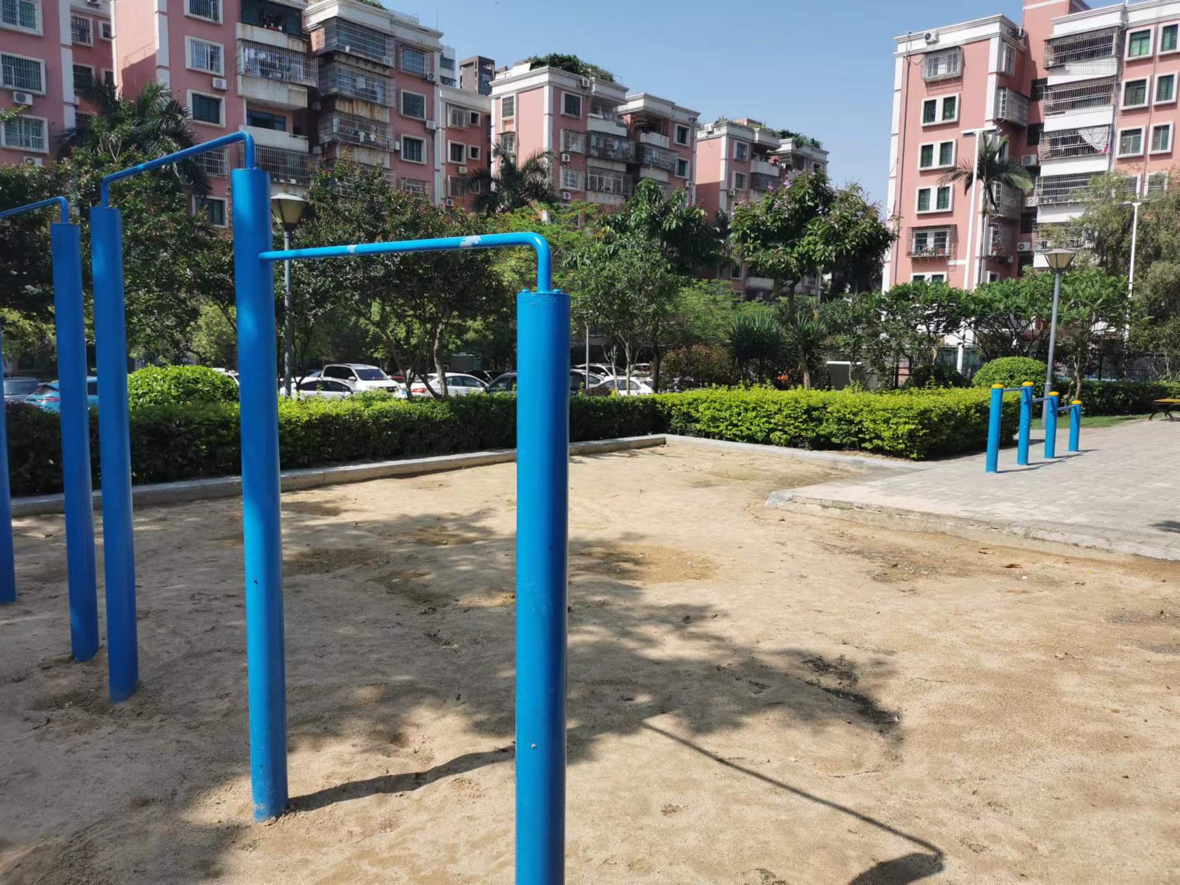 北园社区公园硅PU球场项目