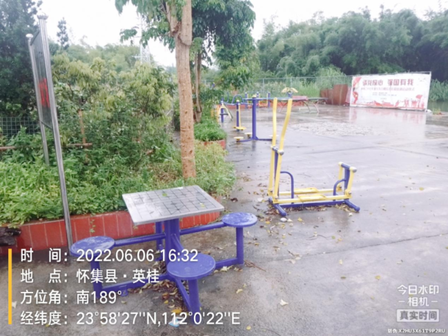 广东省肇庆市怀集县梁村镇花石村委会花石村英桂文体广场硅PU球场项目